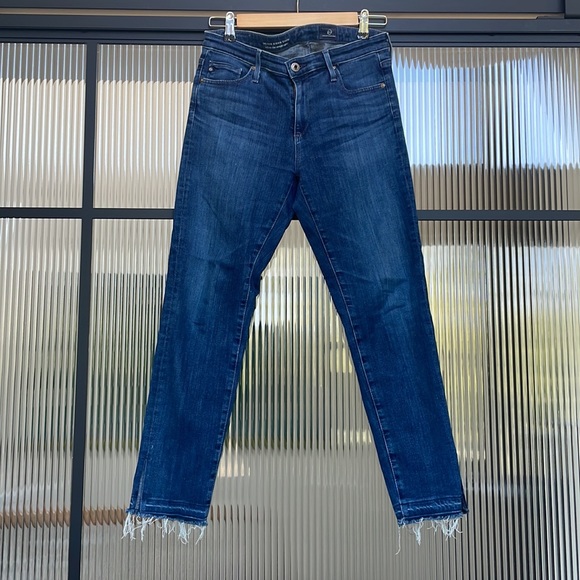 AG Adriano Goldschmied Mid-Rise Stevie Crop Jean - Picture 2 of 4